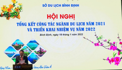 Hội nghị tổng kết công tác ngành du lịch năm 2021 và triển khai nhiệm vụ 2022