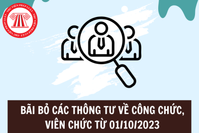 Bãi bỏ một số Thông tư do Bộ trưởng Bộ Nội vụ ban hành