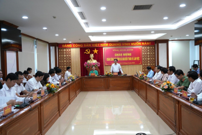 Đoàn công tác tỉnh Hà Nam đến thăm và làm việc tại Bình Định