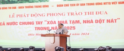 Phong trào thi đua của Chính phủ “Chung tay xóa nhà tạm, nhà dột nát trên phạm vi cả nước trong năm 2025”