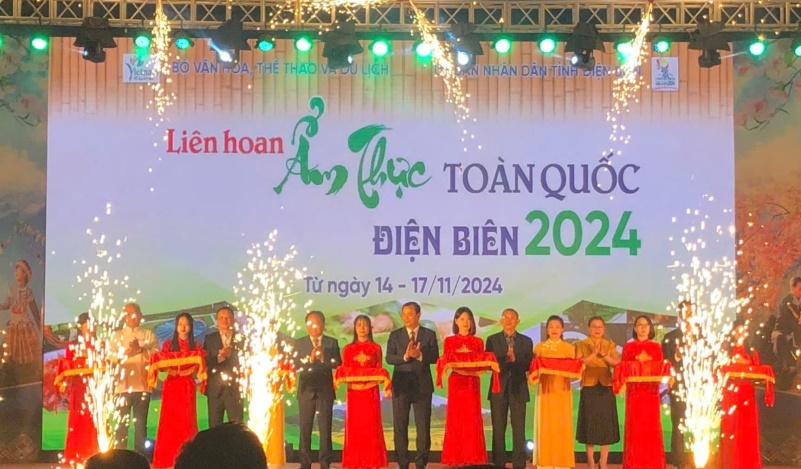 Sở Du lịch Bình Định tham dự Liên hoan Ẩm thực toàn quốc Điện Biên 2024